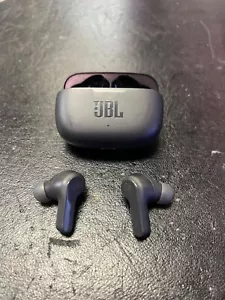 JBL Vibe 200TWS Bluetooth Earbuds Headphones -BLACK-91 - Picture 1 of 5