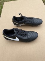 Nike Soccer Shoes - Nike Tiempo Genio Leather Turf - Astro Turf - Soccer  Cleats - Black-Volt-White
