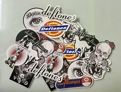 Deftones Sticker Pack - 10 Stickers