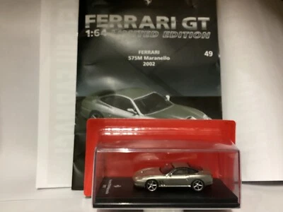 FERRARI 575M MARANELLO 2002,  1/64 die-cast + BOOKLET, Centauria Limited edition - Immagine 1 di 4