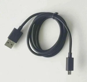  1.5M Micro USB BLACK SYNC DATA CHARGER CABLE FOR AMAZON KINDLE FIRE HD VOYAGE - Picture 1 of 3