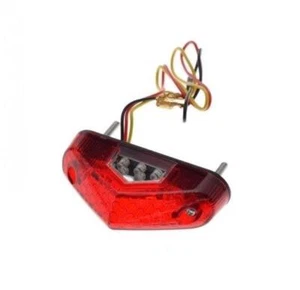 LED Rückleuchte Rücklicht Kunststoff rot E-geprüft mit Kennzeichenbeleuchtung - Bild 1 von 4