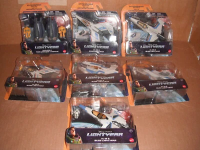 Lote de 7 figuras de la serie Lightyear Hyperspeed Foto 1 de 4
