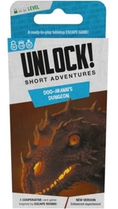 Unlock! Short Adventures #4 Doo-Arann's Dungeon Escape Room Family Party Solo - Picture 1 of 2
