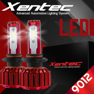 2x 9012 LED Headlight Bulb Conversion Kit for Chrysler 200 300 2011-2015 6000K - Image 1 of 4