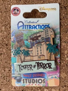 H5  PIN 'S BD CARTOON MOVIE COMICS DISNEY PARIS TOWER OF TERROR last one XRARE - Bild 1 von 1