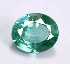 Makelloser 10,90 ct natürlicher Ceylon zweifarbiger Parti Saphir ovaler Schliff loser Edelstein - Bild 1 von 8