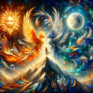 Kits de arte de diamantes Zythron para adultos, kits de pintura de diamantes Phoenix para adultos Be - Imagen 1 de 7