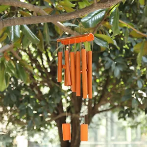 2xBamboo Wind Chimes Outdoo/Indoor Amazing Deep Tone For Garden Patio Home Decor - Picture 1 of 12