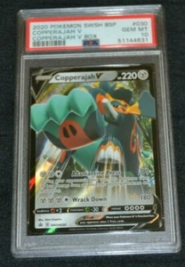 Holo Foil Copperajah V # 030 Copperajah V Box Promo Pokémon PSA 10 Gemas COMO NUEVO - Imagen 1 de 1
