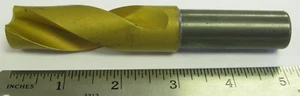 Solid Carbide Through Coolant Drill, .863 Inch - Picture 1 of 1