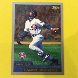 2000 Topps #157 Lancia Johnson Chicago Cubs - Foto 1 di 2