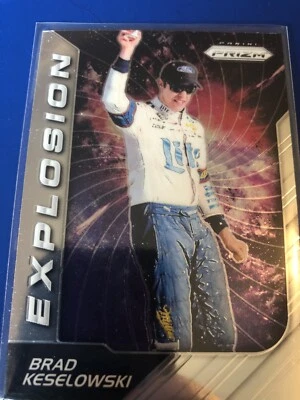 BRAD KESELOWSKI 2018 Panini Prizm Racing Base Explosion - Image 1 of 2