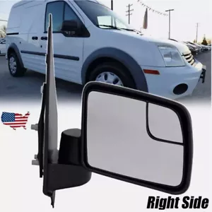 Passenger Right Side Door Mirror For Ford Transit Connect 2011-2013 Manual Fold - Picture 1 of 11