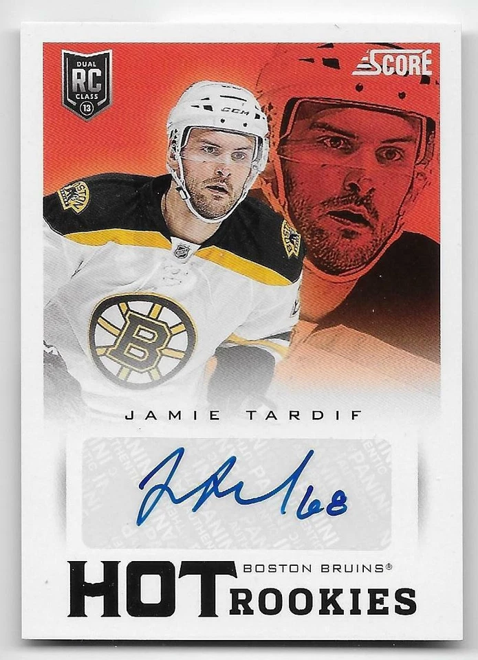 13/14 SCORE HOT ROOKIES SIGNATURES AUTOGRAPH Jamie Tardif #613 - Image 1 of 1