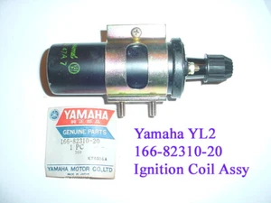 Yamaha L2G Ignition Coil NOS YAMAHA L2G L2 Orginal COIL 166-82310-20 - Imagen 1 de 1