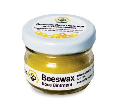 MEDEN Beeswax Propolis Nose Ointment 20g - Pure 100% Original from Bulgaria