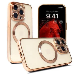For iPhone 15 14 13 12 11 Pro Max Plus Clear Phone Case Cover + Screen Protector - Picture 1 of 12