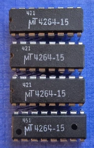 (4x) MT4264-15 | MT 4264-15 Dynamic RAM Chips for Commodore 64/128 GENUINE PARTS - Picture 1 of 2