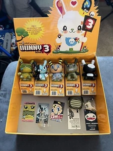 Kidrobot Series 3 Display Box & 5 Figures New JLED Joe Ledbetter - Picture 1 of 20