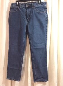 Pantalones de mezclilla para hombre Duluth Trading Company 34x30 Flex ajuste de fin de semana azules usados en excelente estado - Imagen 1 de 5