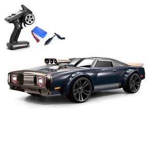 1/16 2.4G RC Muscle Car 4WD Drift Vehicle 7 Mode Light Reserved Power Connectors - Picture 1 of 12