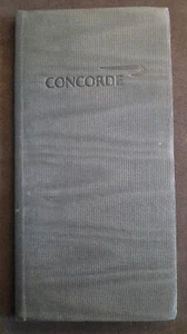 Concorde Blank Page Small Notebook - Picture 1 of 9