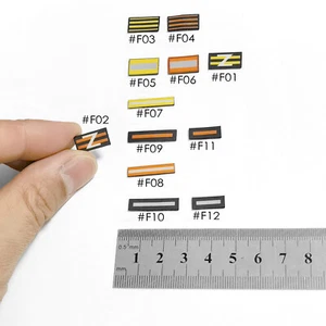 B04-F 1/6 Scale IFF Z patch Armband Badges PMC Damtoys Easy&Simple 12" Figure - Picture 1 of 16