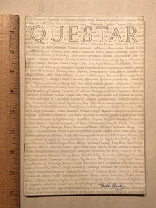 QUESTAR Telescope Booklet Brochure 1966 - Picture 1 of 12