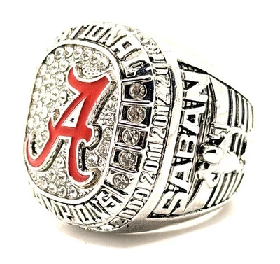 NCAA / 2015 Alabama Crimson Tide Championship Ring / Saban - Image 1 of 4