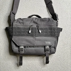 5.11 Tactical Bag Rush Delivery Lima Black Messenger Laptop Utility Shoulder - Picture 1 of 14