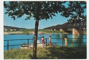 PIACENZA - PONTI SUL PO - VIAGG. 1974 -30025- - Picture 1 of 1