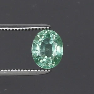 Natural Green Tourmaline 4.30 Ct Paraiba Copper Bearing Oval Cut Loose Gemstone - Picture 1 of 6