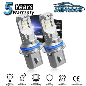For Dodge Caravan 1990-1995 2x LED Headlight Bulbs Bright White Hi/Lo Beam - Picture 1 of 13