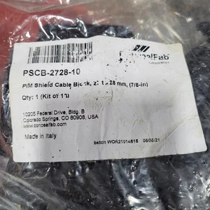 ConcealFab PSCB-2728-10 PIM Shield Cable Block, 27 to 28 mm (Bag of 10) - Picture 1 of 1