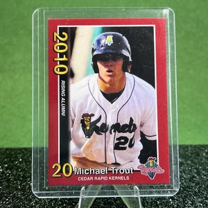 2010 Michael Mike Trout Minor Leagues Cedar Rapids Kernals #2 AMAZING CONDITION - Picture 1 of 2