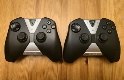 Two (2) NVIDIA Shield Wireless Bluetooth Controllers P2570 for Android TV & PC - Image 1 of 4