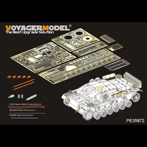 VOYAGER PE35872 1/35 PE DETAIL SET for DRAGON STUG III Ausf.C/D AFRICA #6851 - Picture 1 of 1