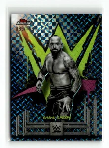 Shawn Spears 2025 Topps Finest WWE Blue Checkerboard 099/149 Common [yyh13 - Picture 1 of 2