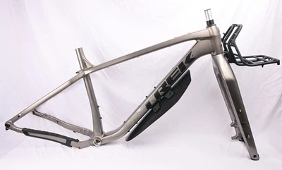 Trek Farley AL Fat Bike Frame Set X Large 27.5" w/ Front Rack & Carbon Fork - Image 1 of 4