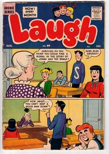 LAUGH COMICS #89 1958 KATY KEENE STORY EARLY SILVER AGE! - Picture 1 of 2