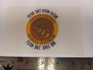 Vintage (Original HIP-HOP Stil MÜTZE Aufbügeln/Wärmeübertragung) US Marines - Bild 1 von 1