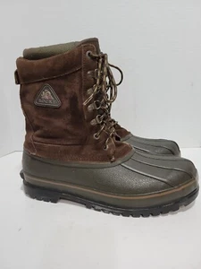 ROCKY THINSULATE LINER BRAUN LEDER WINTER HERREN 12 STIEFEL - Bild 1 von 6