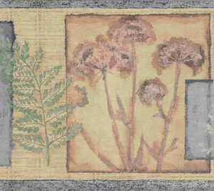 LEAVES WALLPAPER BORDER - 249B77566 - Picture 1 of 2