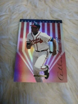 1995 Donruss LEAF LIMITED David Justice #95 - Image 1 of 2