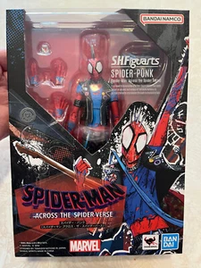 SH Figuarts Spider-Punk Figure NEW AUTHENTIC - Picture 1 of 2