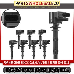 8 Ignition Coils for Mercedes Benz CL550 E550 GL450 GL550 ML550 S450 UF535 UF585 - Picture 1 of 8