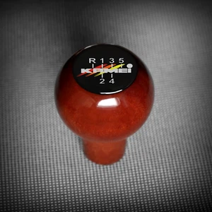 VW KAMEI WOOD SHIFT KNOB CADDY GOLF RABBIT SANTANA DERBY VENTO CORRADO SCIROCCO - Picture 1 of 4