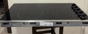 Frigidaire  FGEC364KS1 Stainless 5 Element Electric Cook Top Gently Used Clean - Picture 1 of 15