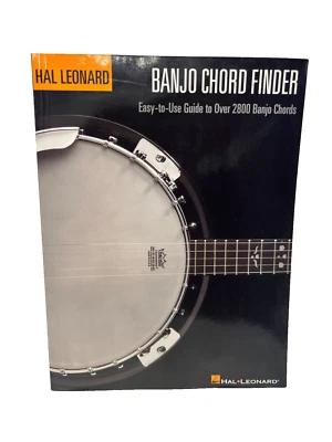 Hal Leonard Banjo Chord Finder Easy-to-Use Guide to 2800 Banjo Chords-2003 - Image 1 of 4